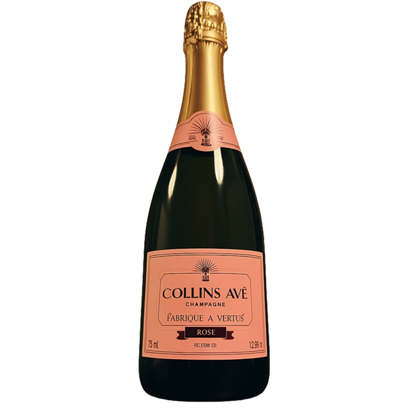Rosé Collins Ave Champagne 750ML